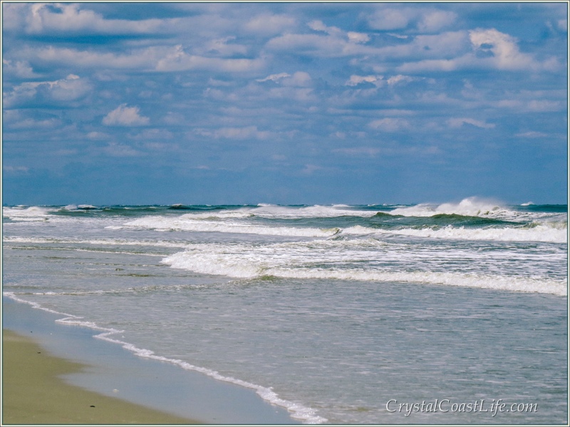 Waves at Hammocks Beach State Park