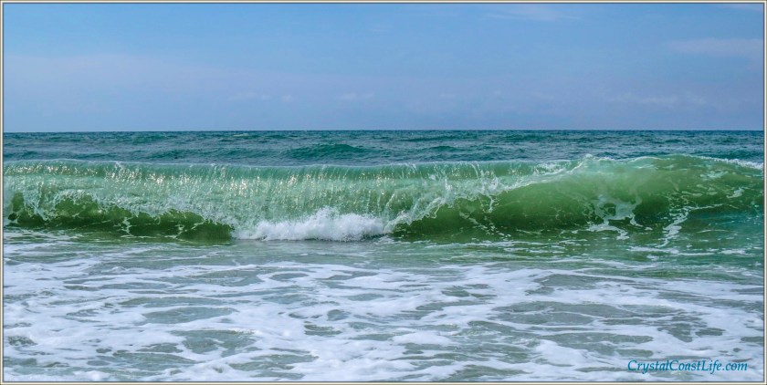 The Surf at Third Street Beach, July 31, 2013