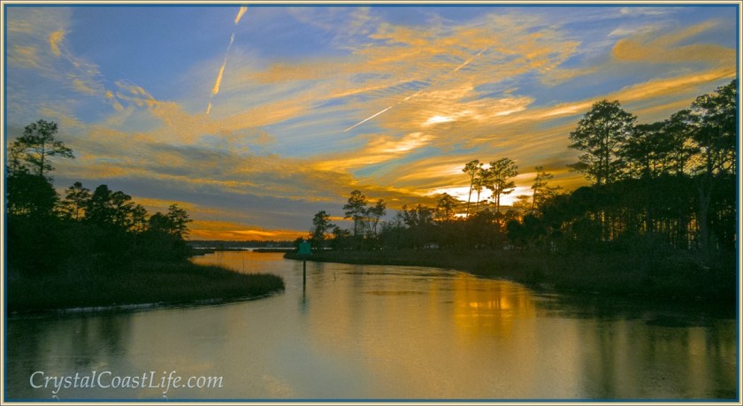 Icy Raymond's Gut Sunset