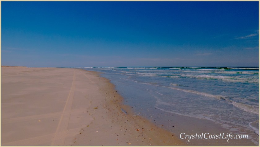 The beach near the Point at Emerald Isle