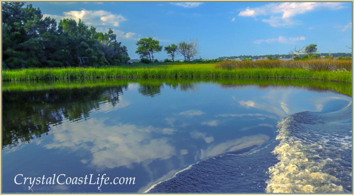 A Wake in the Flounder Hole