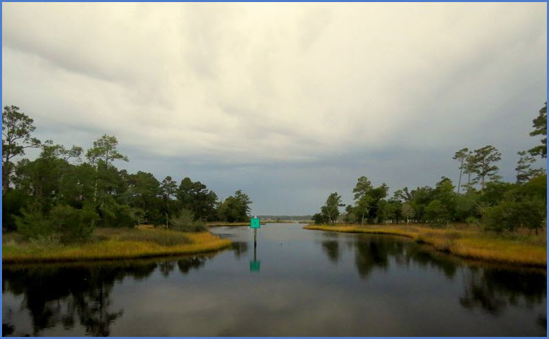 Stormy Skies Over Raymond's Gut