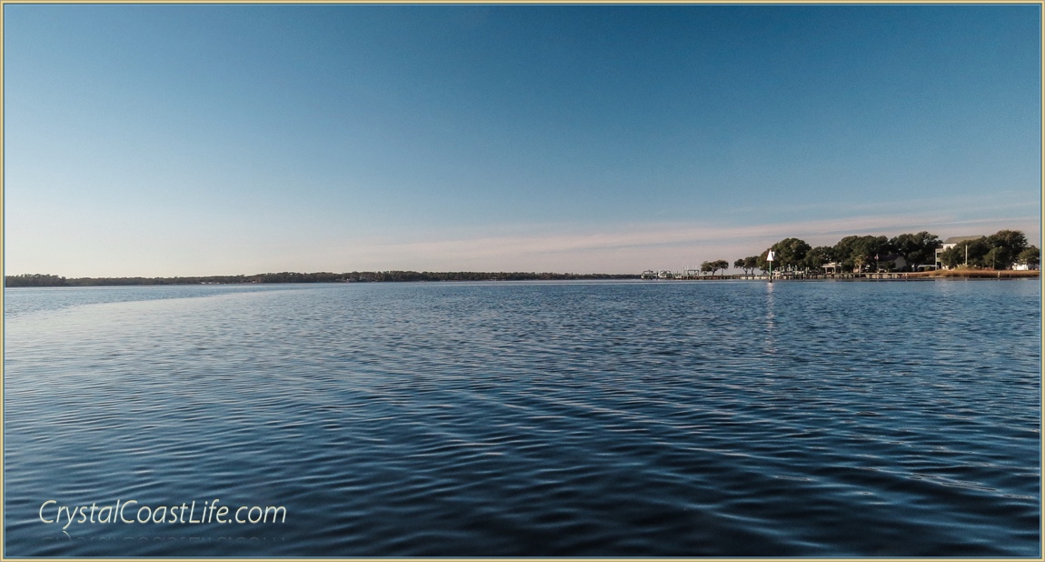 On the White Oak River looking north
