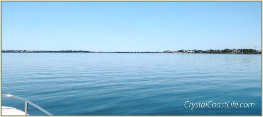 Swansboro in the distance