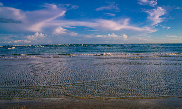 The beach at the Point on Emerald Isle